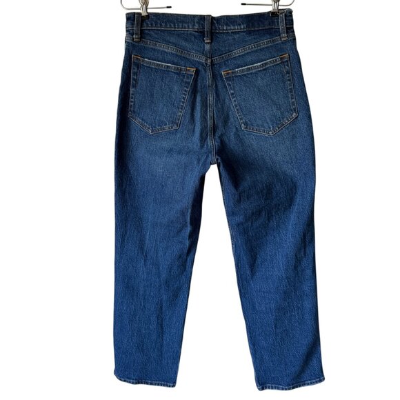 Ambercrombie & Fitch The 90's Straight Ultra Rise Sz 29/8S Med Wash 26" Inseam - Picture 2 of 15